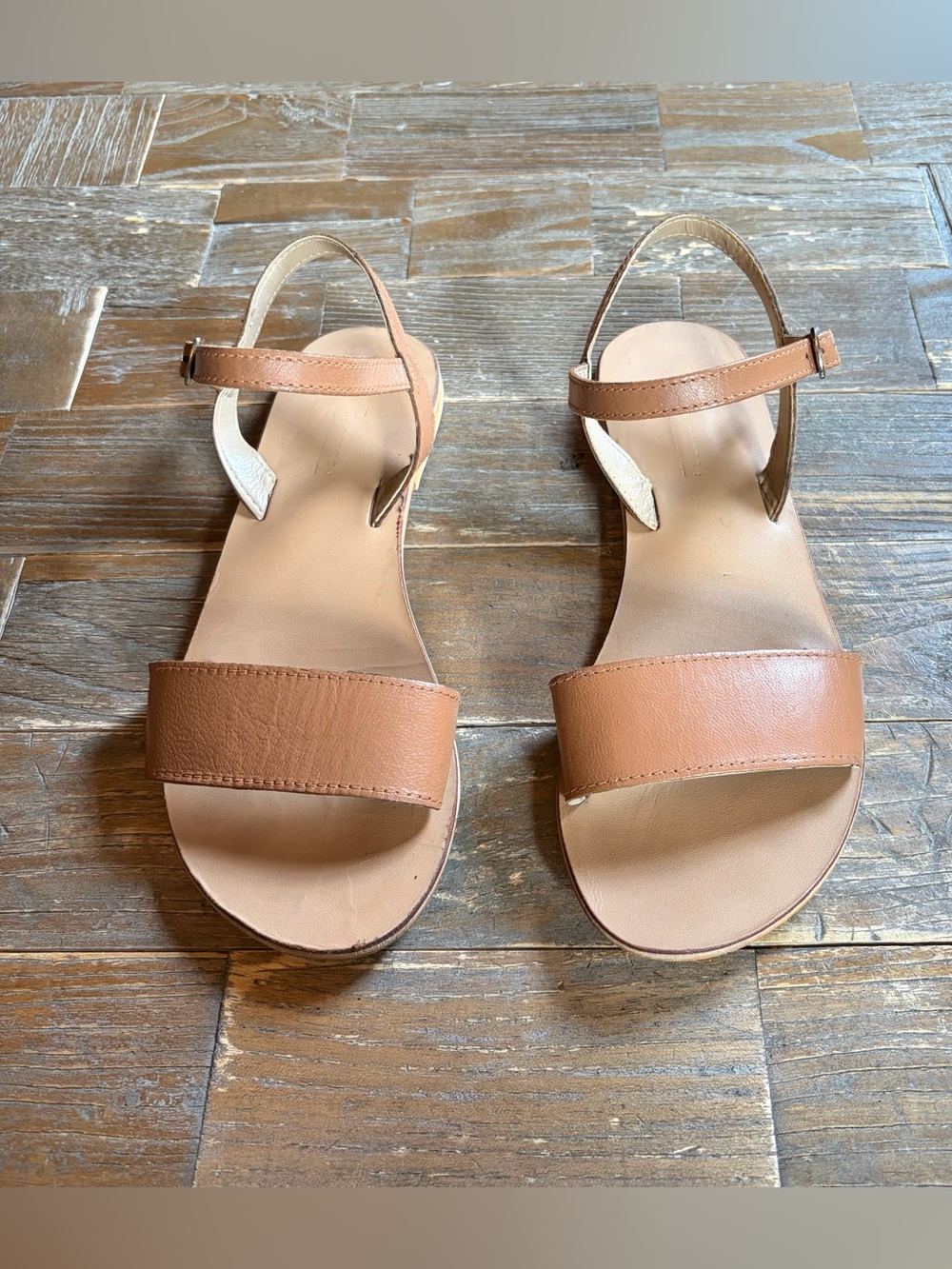 ASOS Leather Strap Sandals